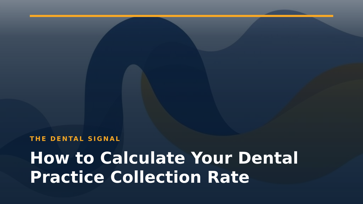 Calculator and financial reports showing practice collection metrics