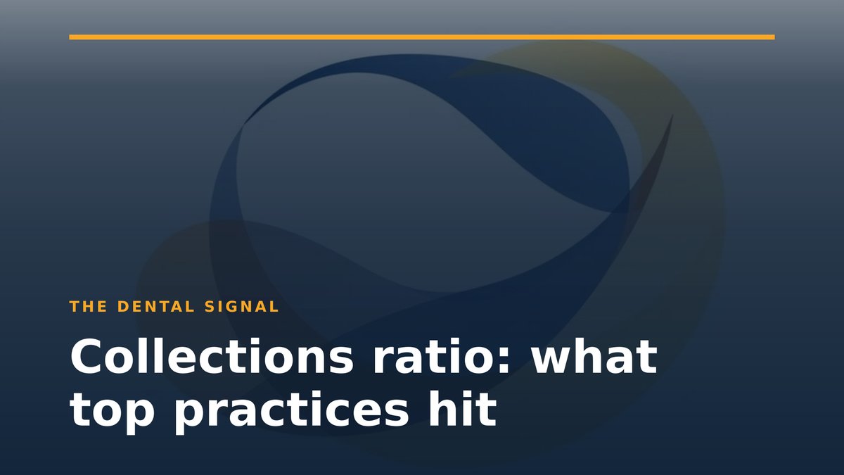 Collections ratio: what top practices hit