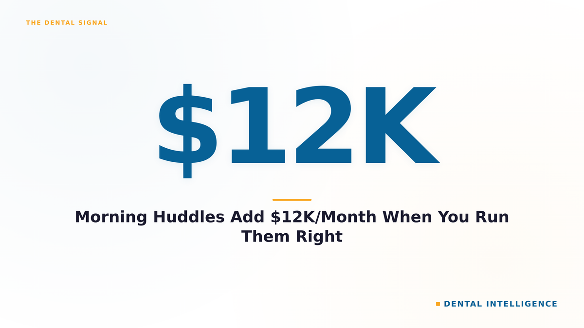Morning Huddles Add $12K/Month When You Run Them Right