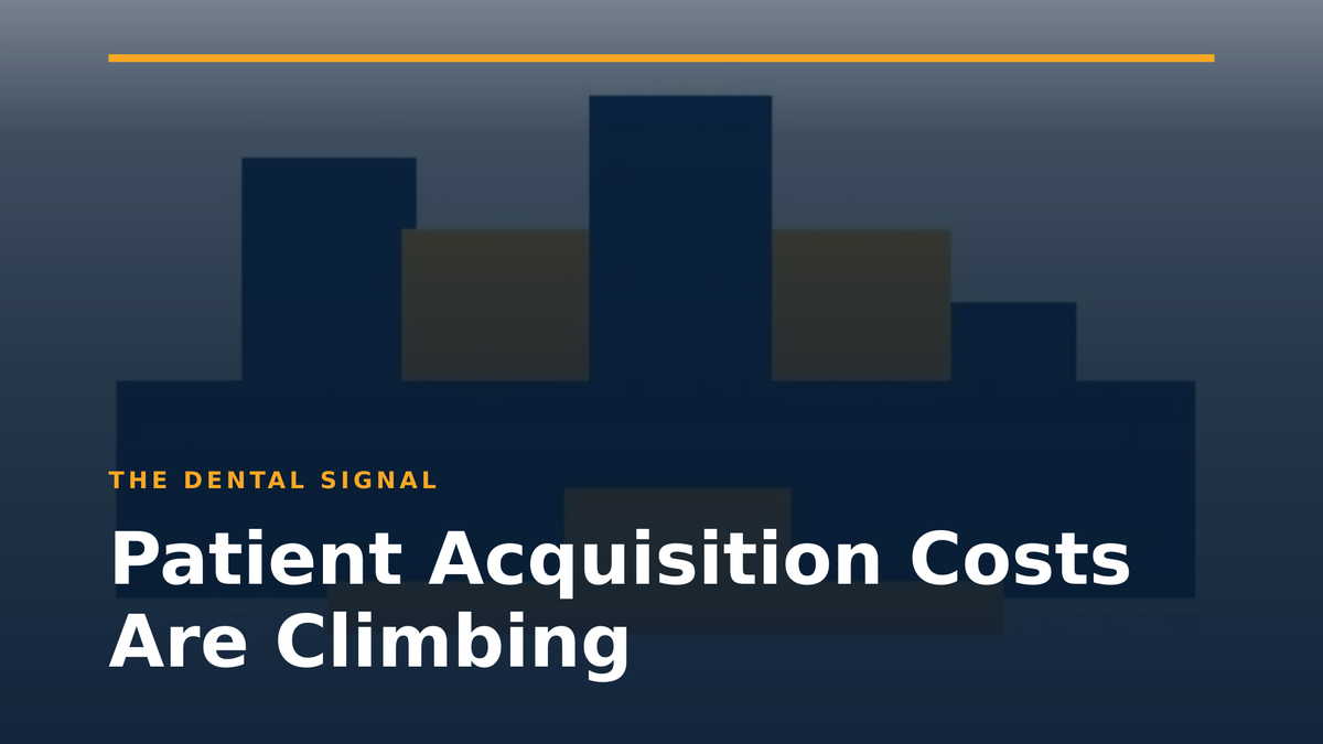 Patient Acquisition Costs Are Climbing