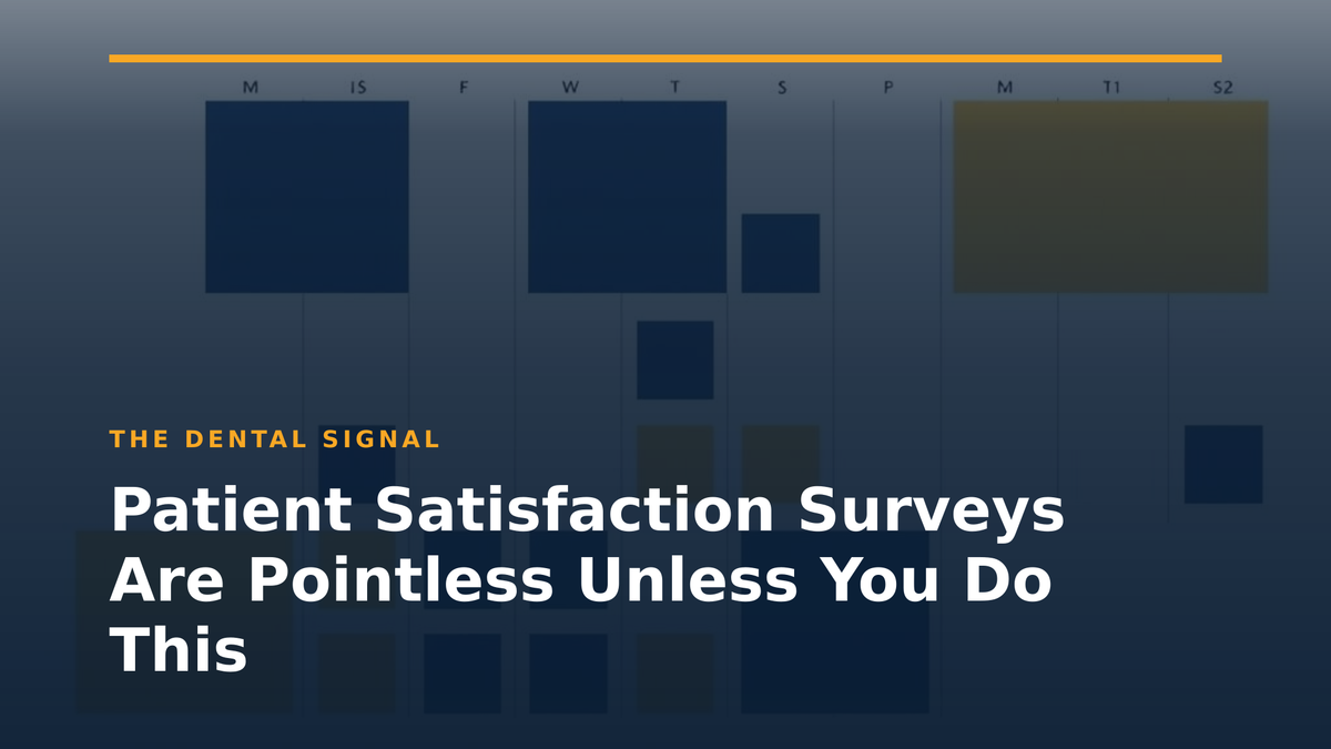 Patient Satisfaction Surveys Are Pointless Unless You Do This