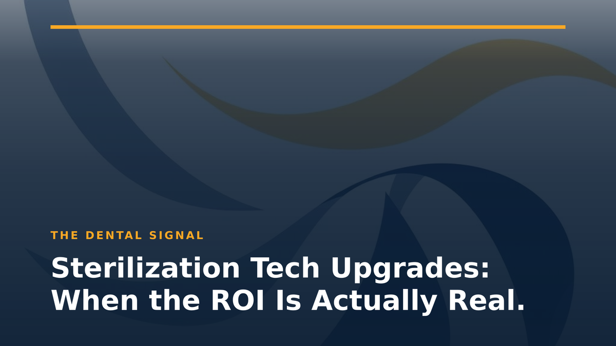Sterilization Tech Upgrades: When the ROI Is Actually Real.