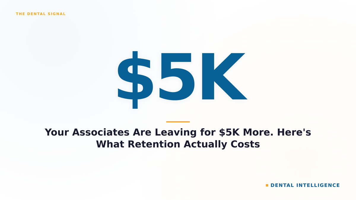Your Associates Are Leaving for $5K More. Here's What Retention Actually Costs
