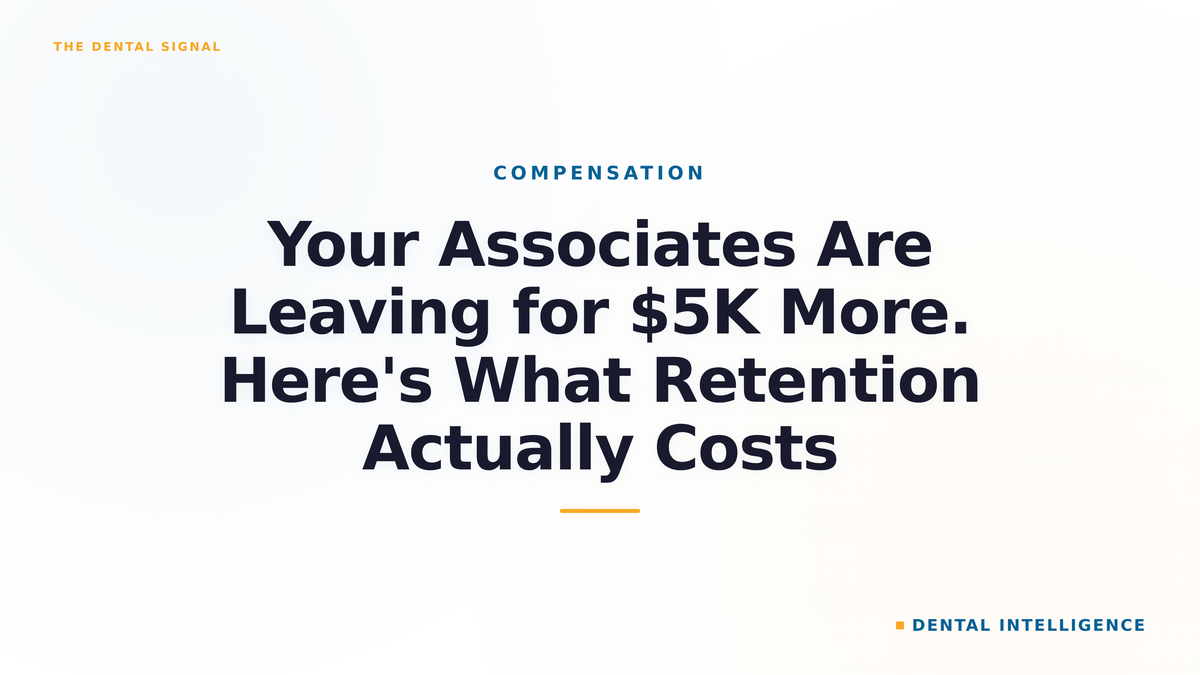Your Associates Are Leaving for $5K More. Here's What Retention Actually Costs