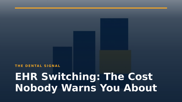 EHR Switching: The Cost Nobody Warns You About