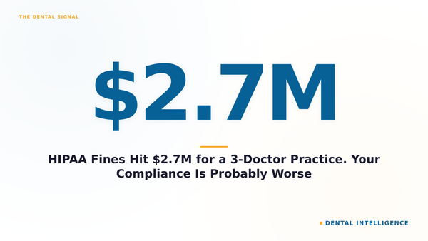 HIPAA Fines Hit $2.7M for a 3-Doctor Practice. Your Compliance Is Probably Worse