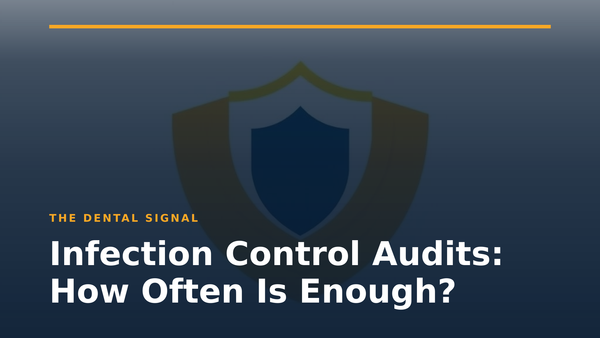 Infection Control Audits: How Often Is Enough?