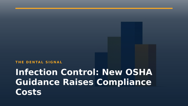 Infection Control: New OSHA Guidance Raises Compliance Costs