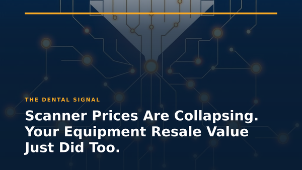 Scanner Prices Are Collapsing. Your Equipment Resale Value Just Did Too.