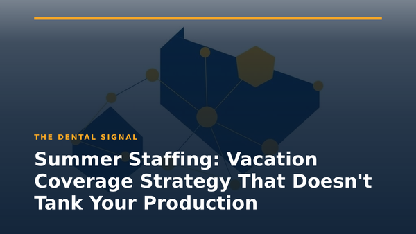Summer Staffing: Vacation Coverage Strategy That Doesn't Tank Your Production