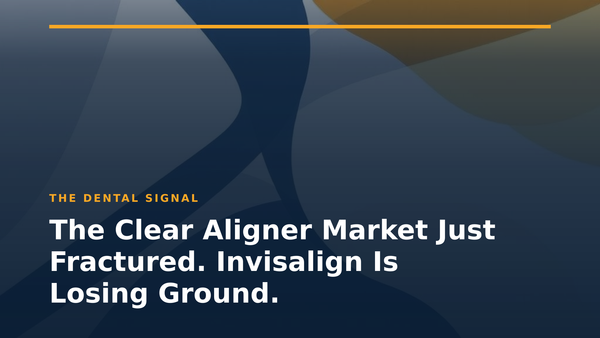 The Clear Aligner Market Just Fractured. Invisalign Is Losing Ground.