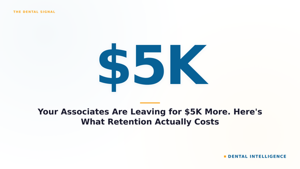 Your Associates Are Leaving for $5K More. Here's What Retention Actually Costs