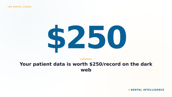 Your patient data is worth $250/record on the dark web
