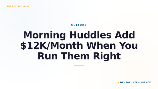 Morning Huddles Add $12K/Month When You Run Them Right