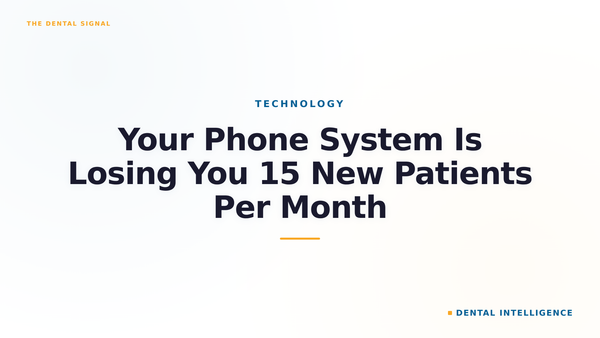 Your Phone System Is Losing You 15 New Patients Per Month