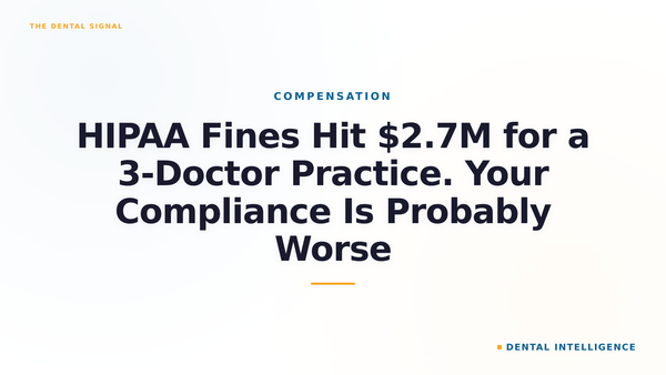 HIPAA Fines Hit $2.7M for a 3-Doctor Practice. Your Compliance Is Probably Worse