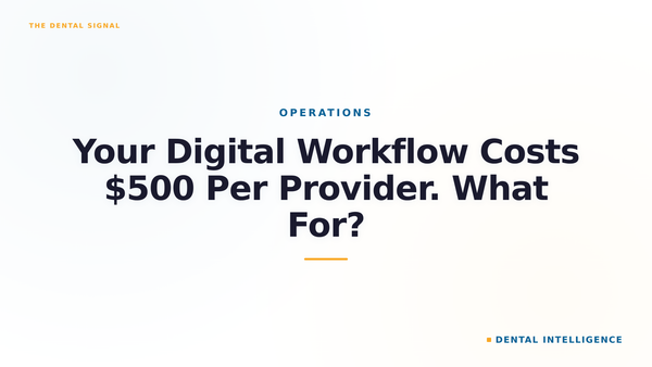 Your Digital Workflow Costs $500 Per Provider. What For?