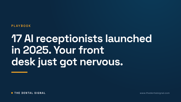 17 AI receptionists launched in 2025. Your front desk just got nervous.