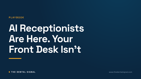 AI Receptionists Are Here. Your Front Desk Isn't