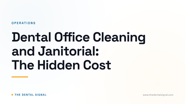 Dental Office Cleaning Cost: $1,500-$3,000 a Month (2026)