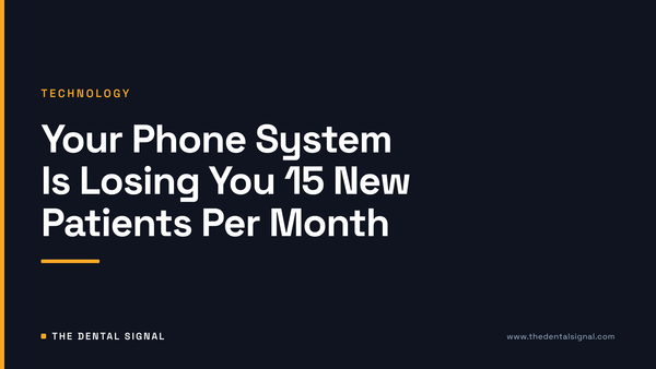 Your Phone System Is Losing You 15 New Patients Per Month