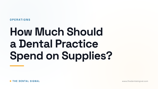 Organized dental supplies and materials in a clinical storage area
