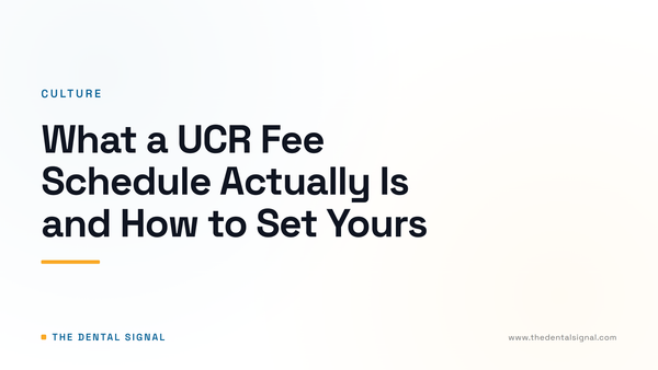 What a UCR Fee Schedule Actually Is and How to Set Yours