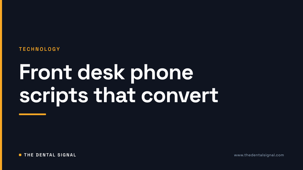 Front desk phone scripts that convert
