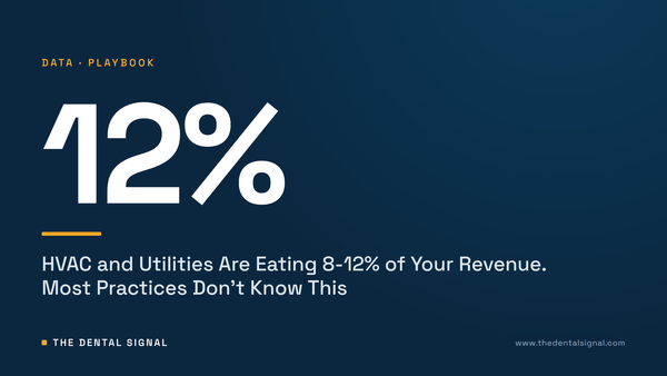 HVAC and Utilities Are Eating 8-12% of Your Revenue. Most Practices Don't Know This