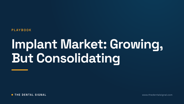 Implant Market: Growing, But Consolidating