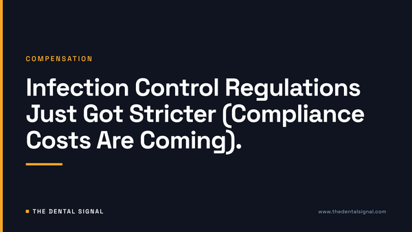 Infection Control Regulations Just Got Stricter (Compliance Costs Are Coming).