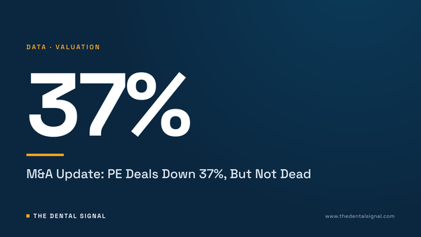 M&A Update: PE Deals Down 37%, But Not Dead
