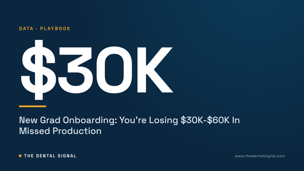 New Grad Onboarding: You're Losing $30K-$60K In Missed Production