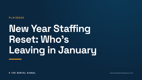 New Year Staffing Reset: Who's Leaving in January