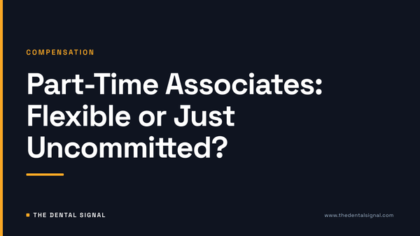 Part-Time Associates: Flexible or Just Uncommitted?