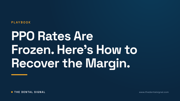 PPO Rates Are Frozen. Here's How to Recover the Margin.