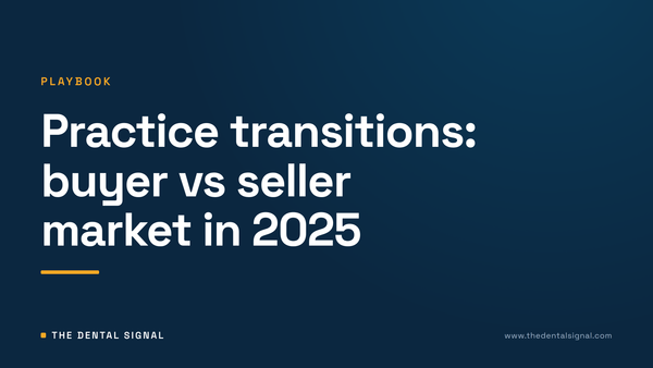 Practice transitions: buyer vs seller market in 2025