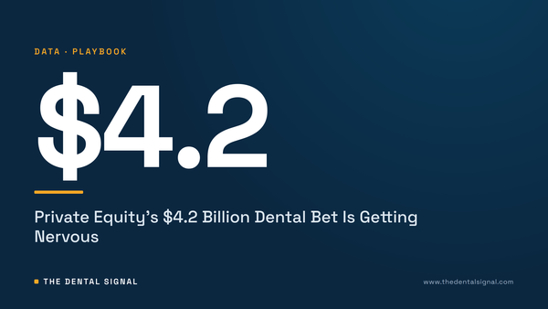Private Equity's $4.2 Billion Dental Bet Is Getting Nervous