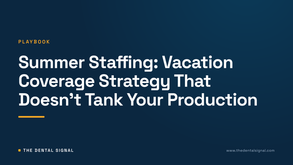 Summer Staffing: Vacation Coverage Strategy That Doesn't Tank Your Production