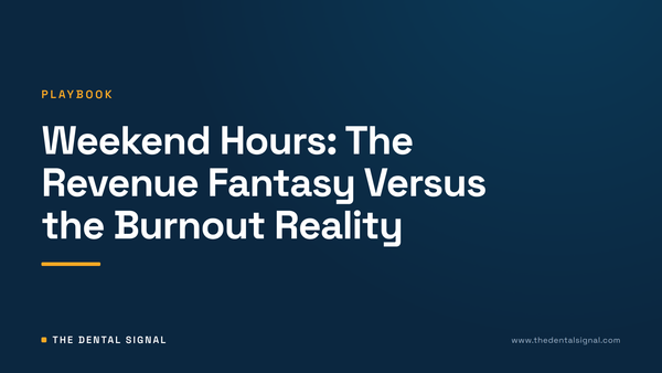 Weekend Hours: The Revenue Fantasy Versus the Burnout Reality