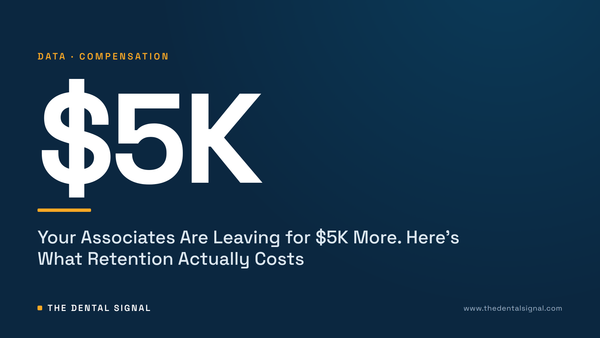 Your Associates Are Leaving for $5K More. Here's What Retention Actually Costs