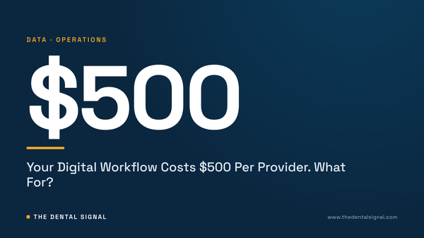 Your Digital Workflow Costs $500 Per Provider. What For?