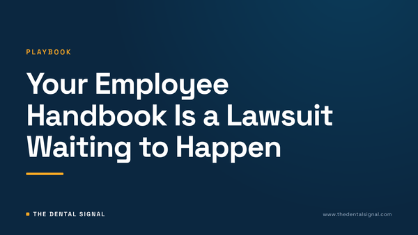 Your Employee Handbook Is a Lawsuit Waiting to Happen