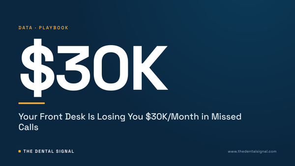 Your Front Desk Is Losing You $30K/Month in Missed Calls