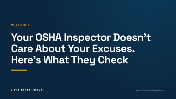 Your OSHA Inspector Doesn't Care About Your Excuses. Here's What They Check