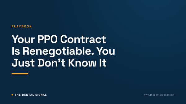 Your PPO Contract Is Renegotiable. You Just Don't Know It