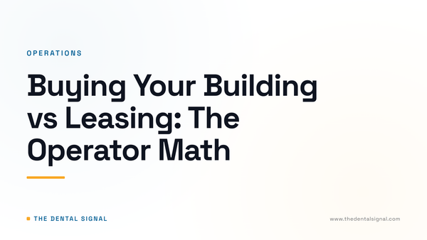 Buying Your Building vs Leasing: The Operator Math